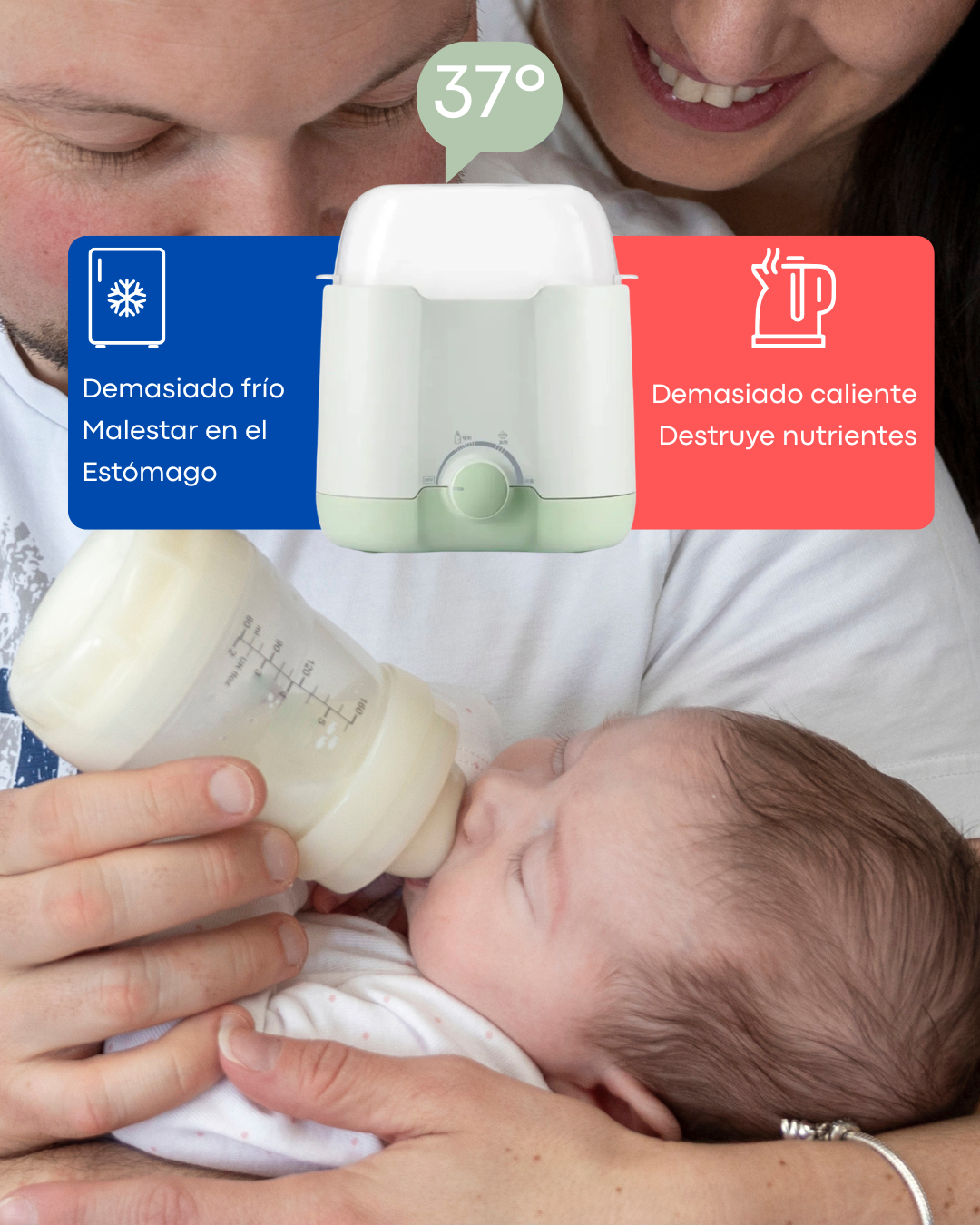 BebeCare Pro 3 en 1 – Calentador y Esterilizador Multifuncional